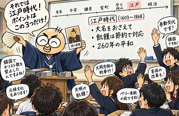 歴史ギライが作った！10分で2000年を駆け抜ける「歴史白年表」